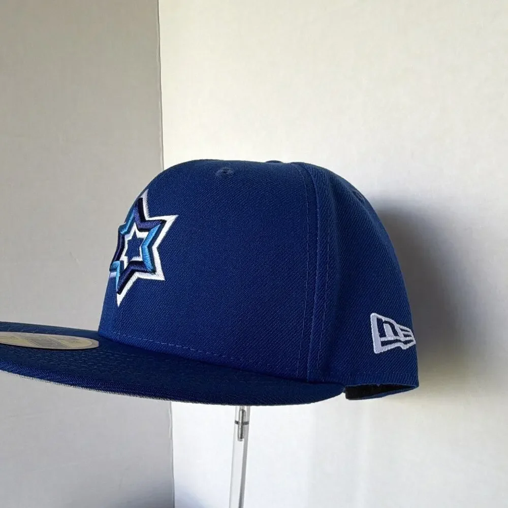 New Era 59FIFTY Fitted Hat 7 3/4 Blue Israel World Baseball Classic Star